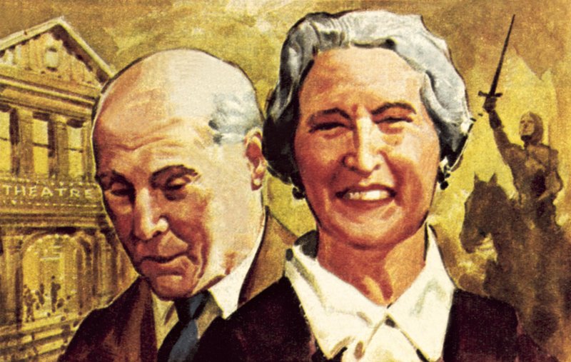 Sir Lewis Casson et Dame Sybil Thorndike - James Edwin McConnell