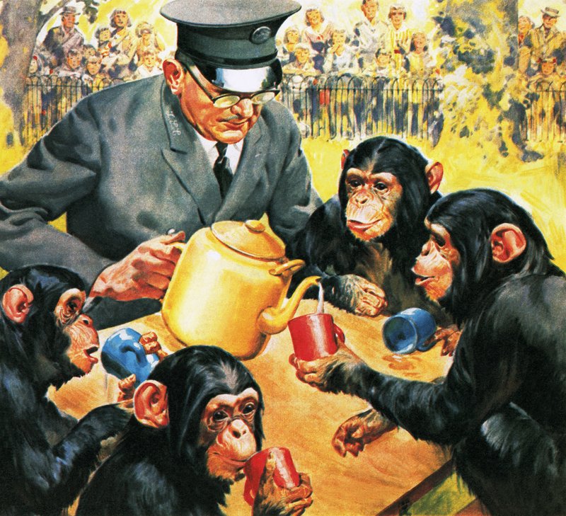 Qui est qui au Zoo : Thé pour quatre - James Edwin McConnell