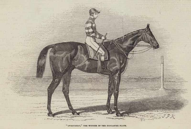 Sweetmeat, le gagnant du Doncaster Plate - James Herring