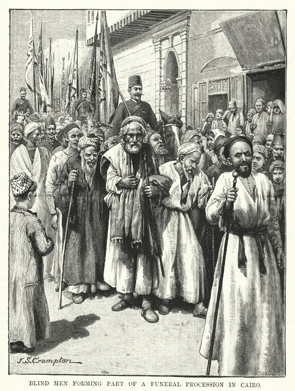 Aveugles faisant partie d
