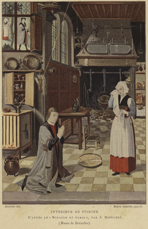 Intérieur de cuisine - Jan Mostaert