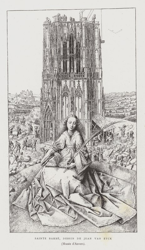 Sainte Barbe, 1437 - Jan van Eyck
