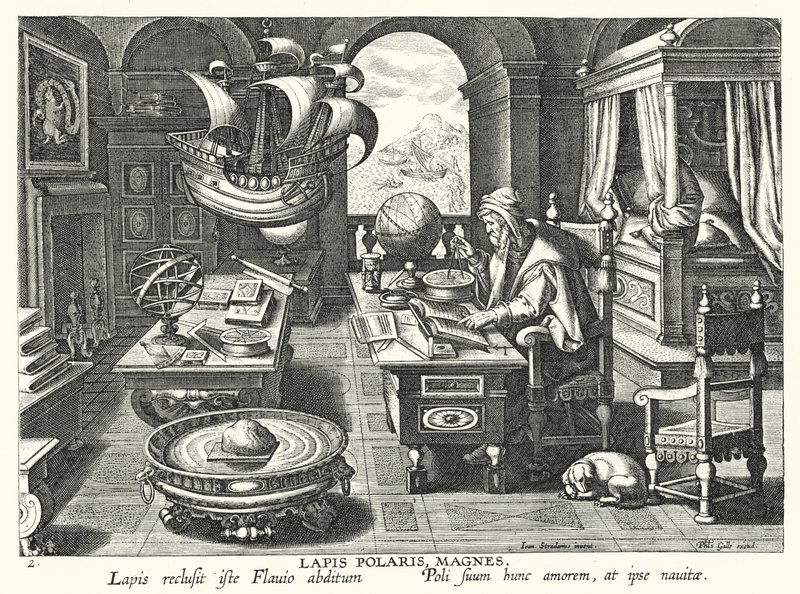 Lapis Polaris Magnes - Jan van der Straet