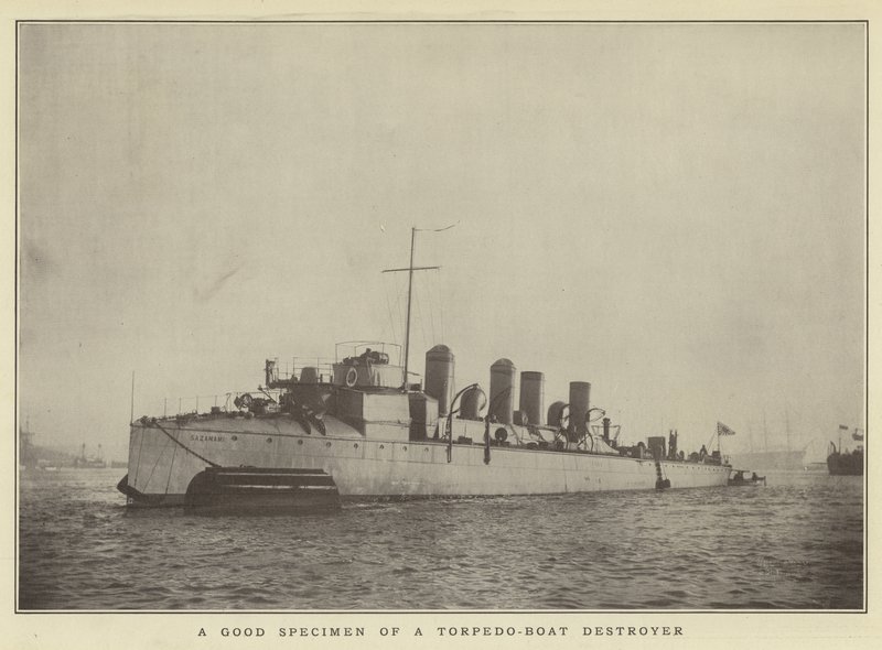 Un bon spécimen de destroyer de torpilles - Japanese Photographer