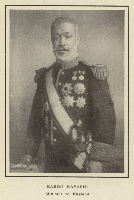 Baron Hayashi, ministre en Angleterre - Japanese Photographer