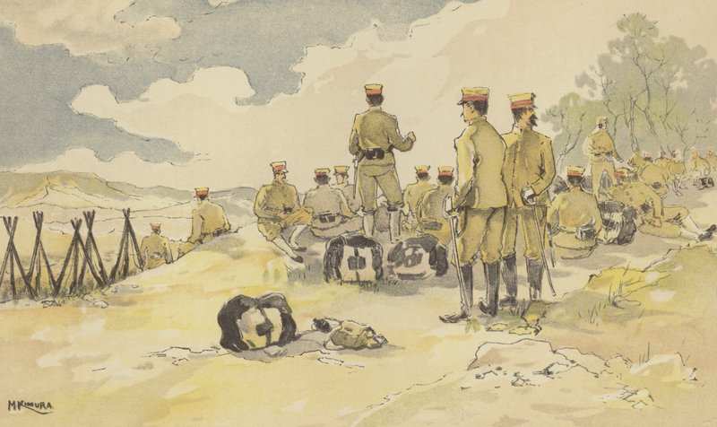 Un bataillon de la garde impériale s