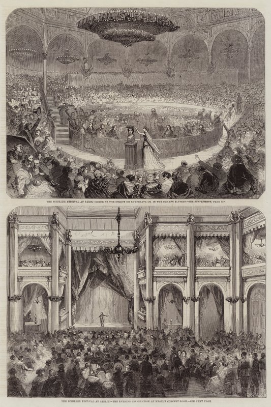 Le Festival de Schiller - Jean Adolphe Beauce