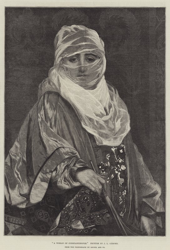 Une femme de Constantinople - Jean Leon Gerome