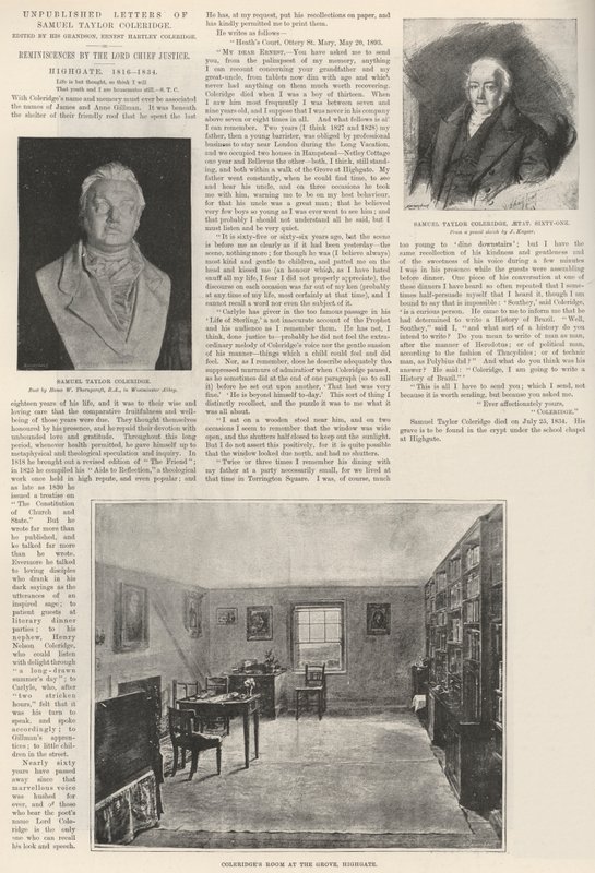 Samuel Taylor Coleridge - Jean Paul Kayser