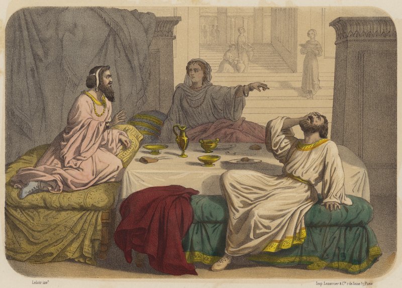 Esther - Jean-Baptiste Auguste Leloir