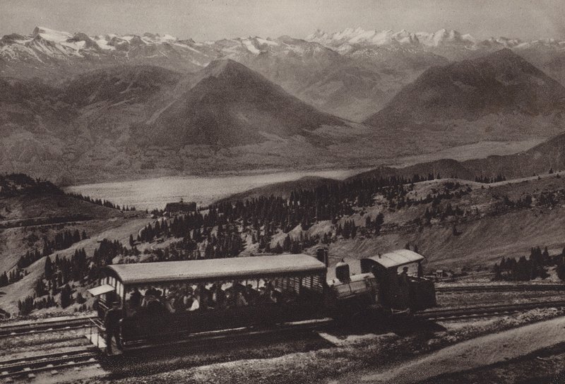 Près de la station Rigi Kulm - Jean Gaberell