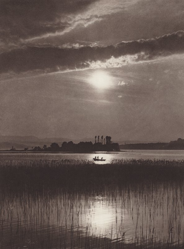 Suisse : Le lac de Zurich, soir - Jean Gaberell