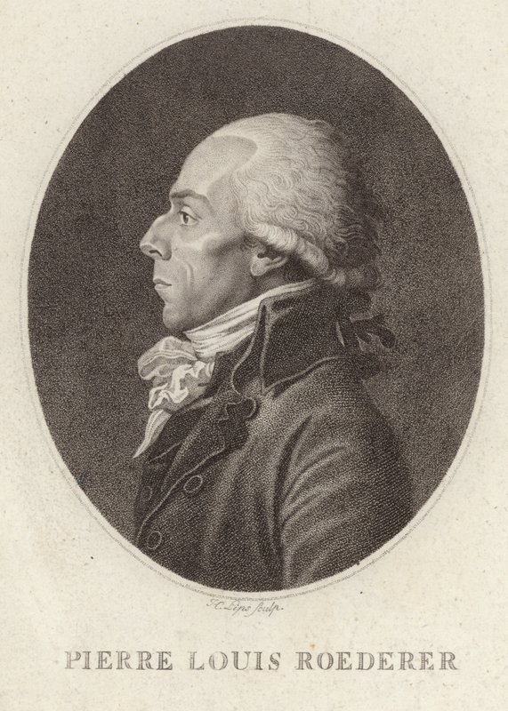 Portrait de Pierre Louis Roederer - Jean Urbain Guerin