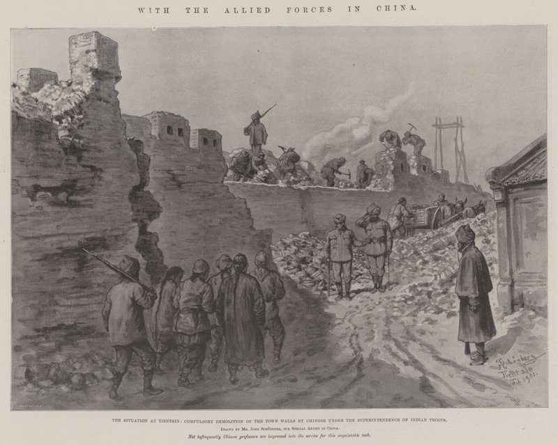 Avec les forces alliées en Chine - Johann Nepomuk Schonberg