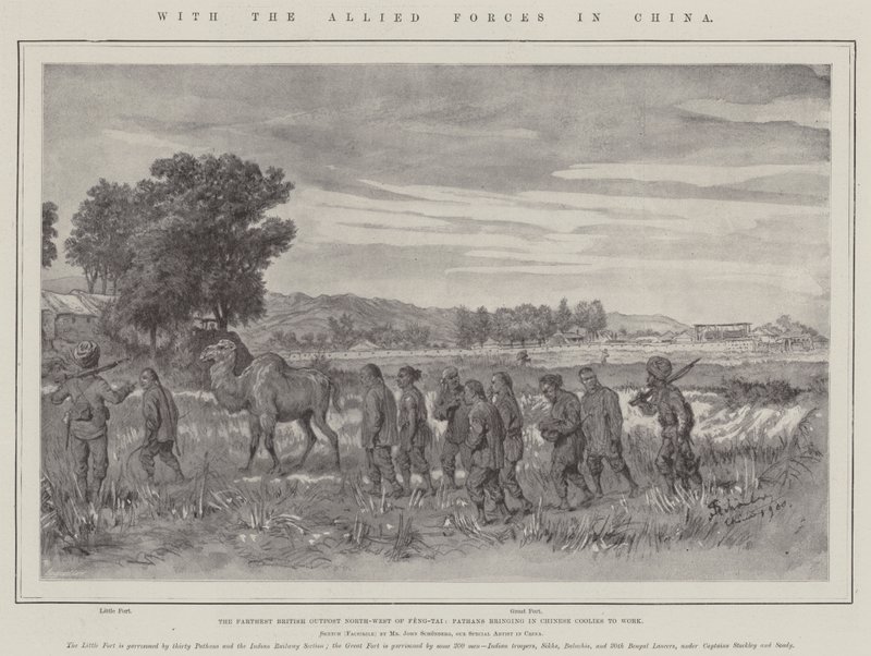 Avec les forces alliées en Chine - Johann Nepomuk Schonberg