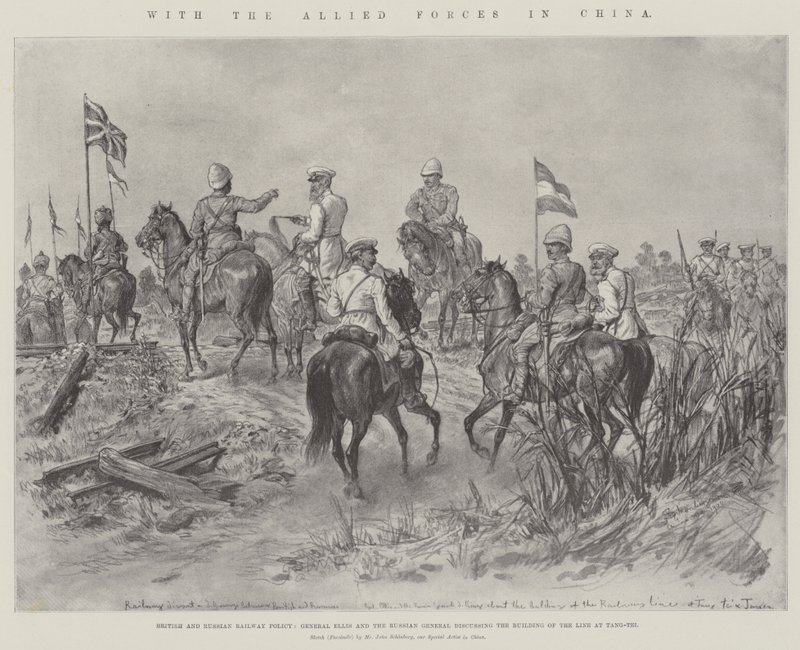 Avec les forces alliées en Chine - Johann Nepomuk Schonberg