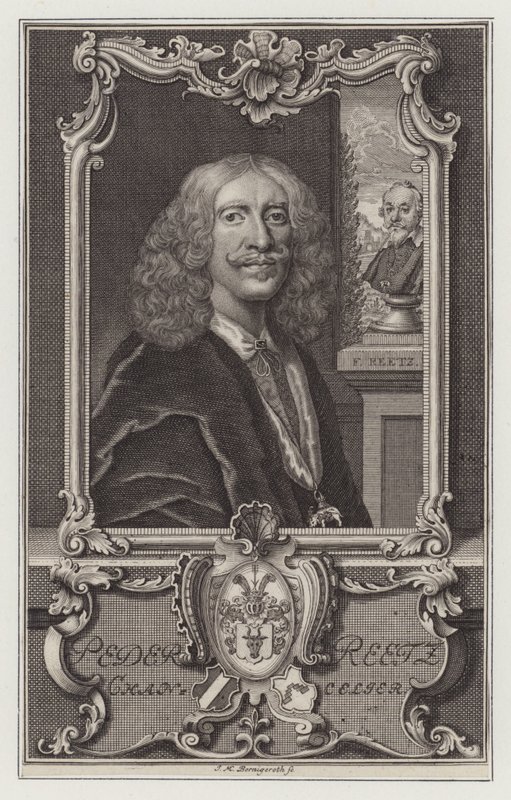 Peder Reedtz, homme politique et ambassadeur danois - Johann Martin Bernigeroth