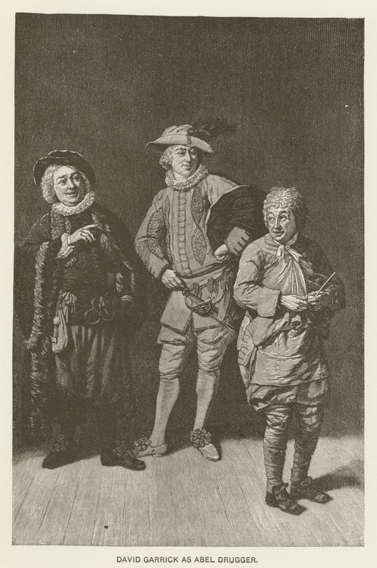 David Garrick en Abel Drugger - Johan Joseph Zoffany
