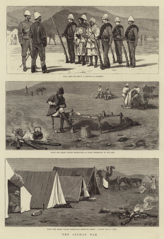 La Guerre en Afghanistan - John Charles Dollman