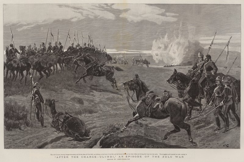 Après la charge, Ulundi, un épisode de la guerre zouloue - John Charlton