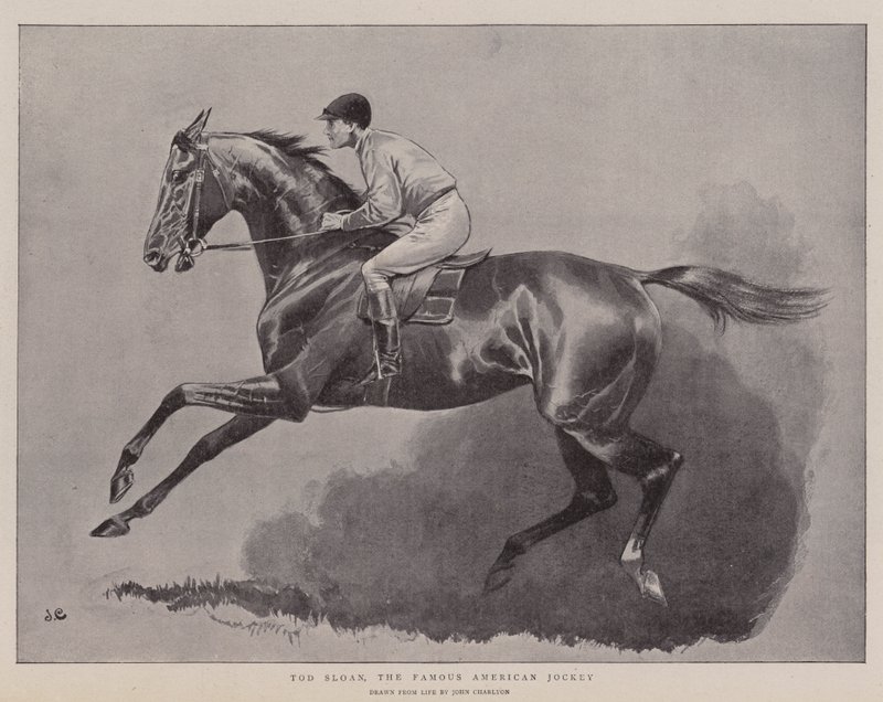 Tod Sloan, le célèbre jockey américain - John Charlton