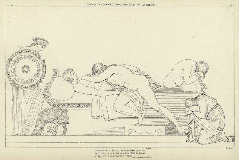 Thétis apportant l