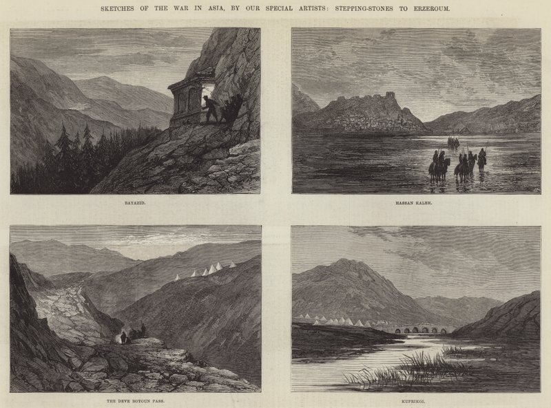 Croquis de la guerre en Asie - John Gilbert