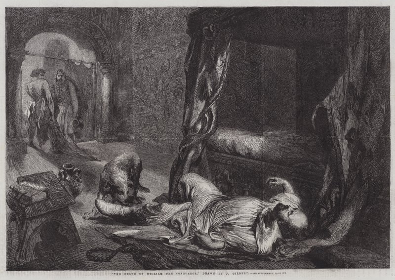 La Mort de Guillaume le Conquérant - John Gilbert