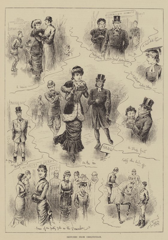 Croquis de Cheltenham - John Jellicoe