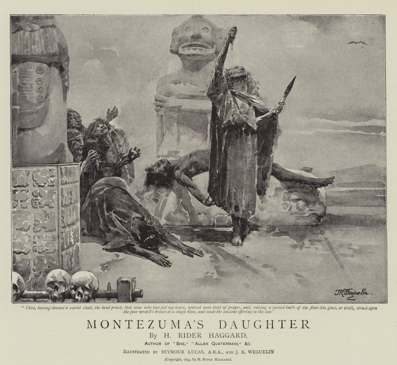 La fille de Montezuma - John Seymour Lucas