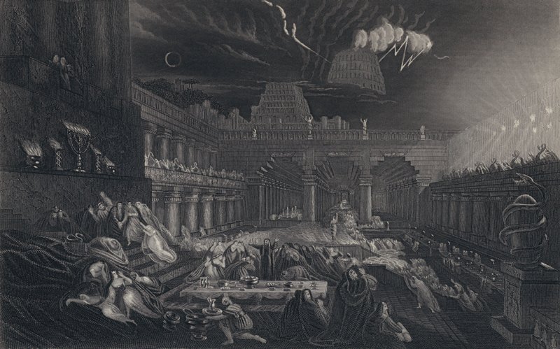Le Festin de Balthazar - John after Martin