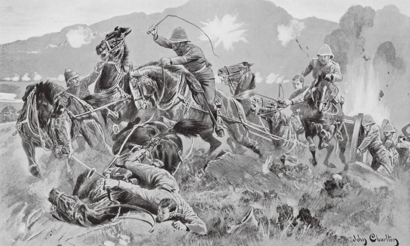 Sauver les canons à la Tugela - John (after) Charlton