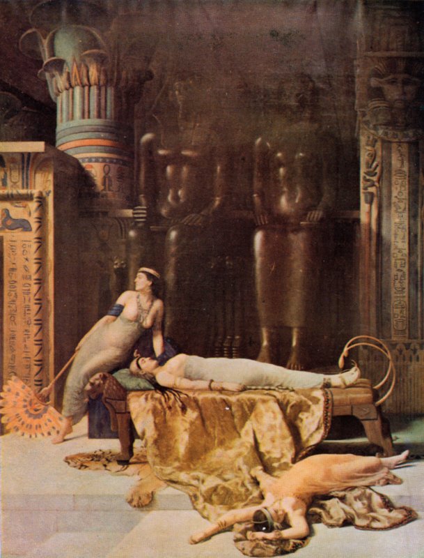 Shakespeare : Mort de Cléopâtre, Antoine et Cléopâtre, Acte V, Scène 2 - John (after) Collier