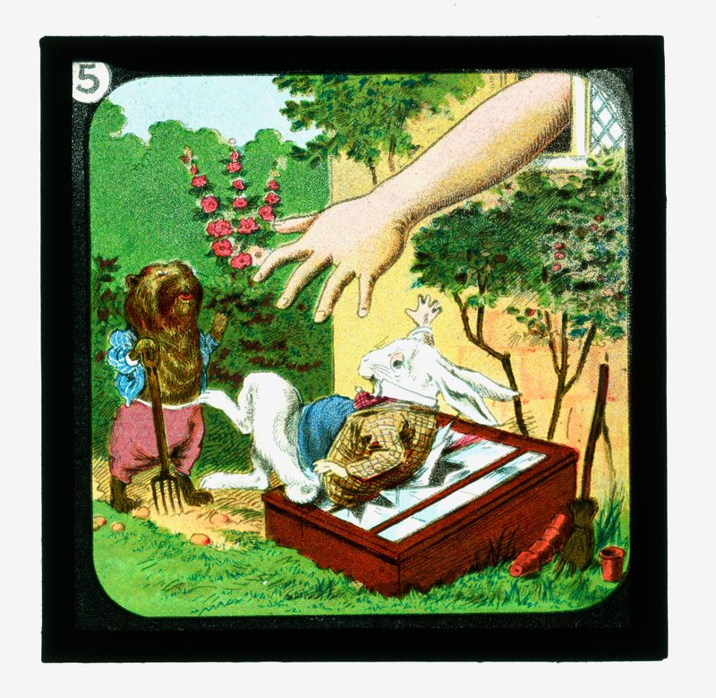 Alice au Pays des Merveilles, Diapositives colorées - John (after) Tenniel