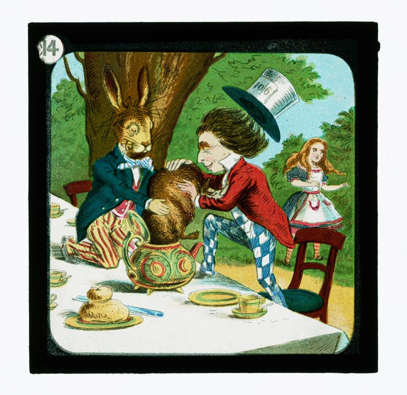 Alice au Pays des Merveilles, Diapositives colorées - John (after) Tenniel