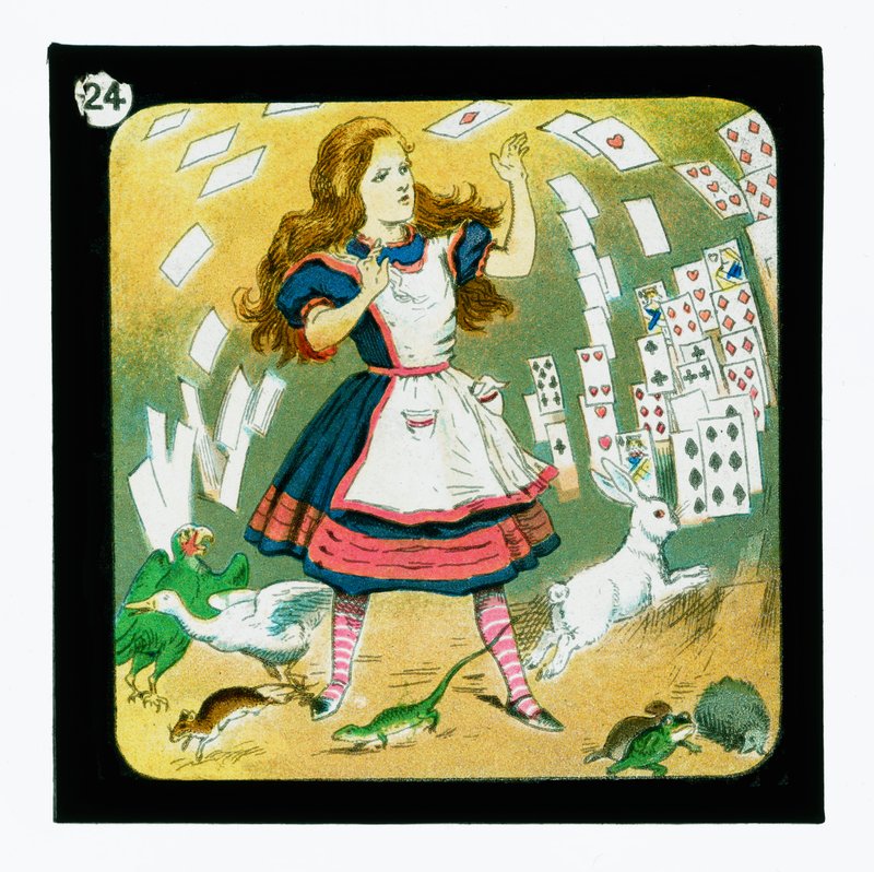 Alice au Pays des Merveilles, Diapositives colorées - John (after) Tenniel