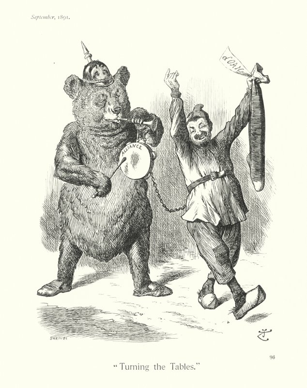 Caricature de Sir John Tenniel : "Renverser la situation" (gravure) - John (after) Tenniel