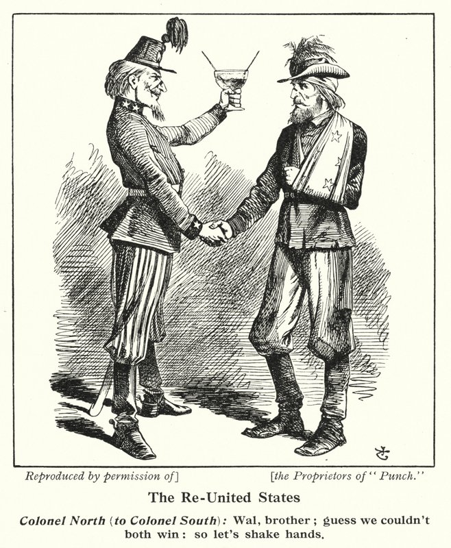 Les États ré-unis - John (after) Tenniel