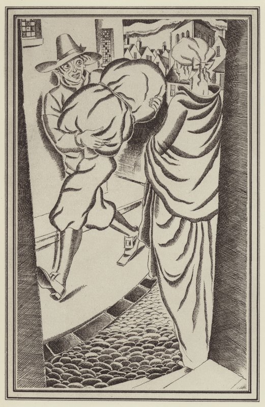 Illustration pour Moll Flanders par Daniel Defoe - John Austen
