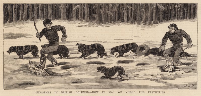 Noël en Colombie-Britannique, comment nous avons manqué les festivités - John Charles Dollman