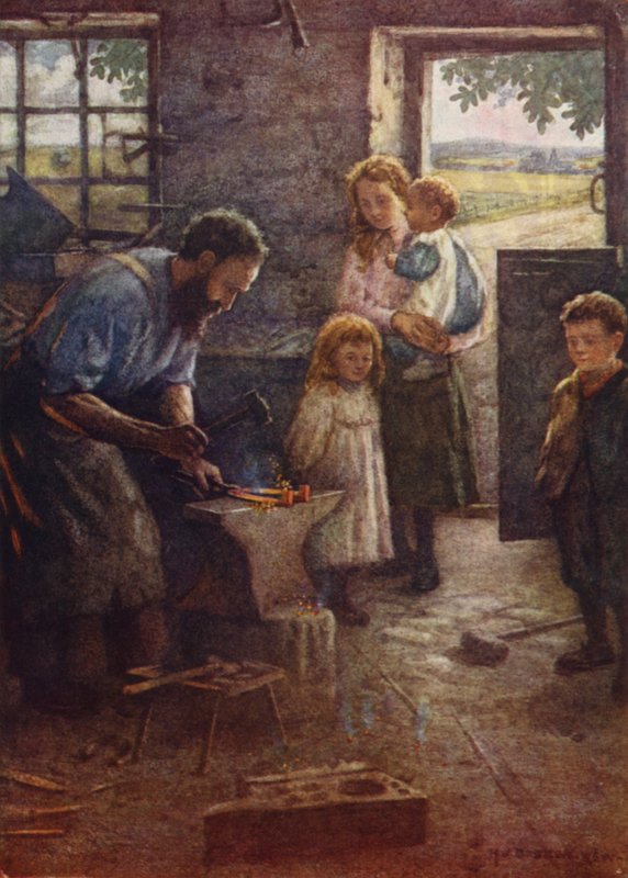Le forgeron du village - John Dobson