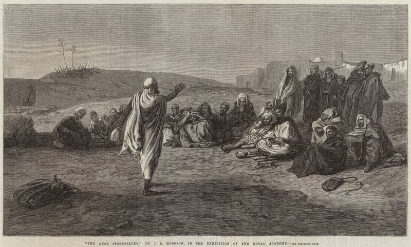 Le conteur arabe - John Evan Hodgson