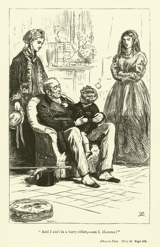 Illustration pour Phineas Finn par Anthony Trollope - John Everett (after) Millais
