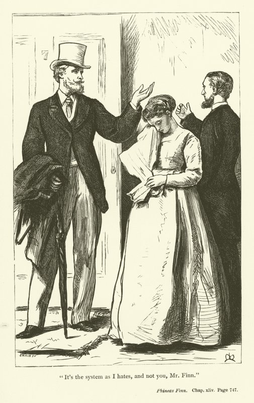 Illustration pour Phineas Finn par Anthony Trollope - John Everett Millais