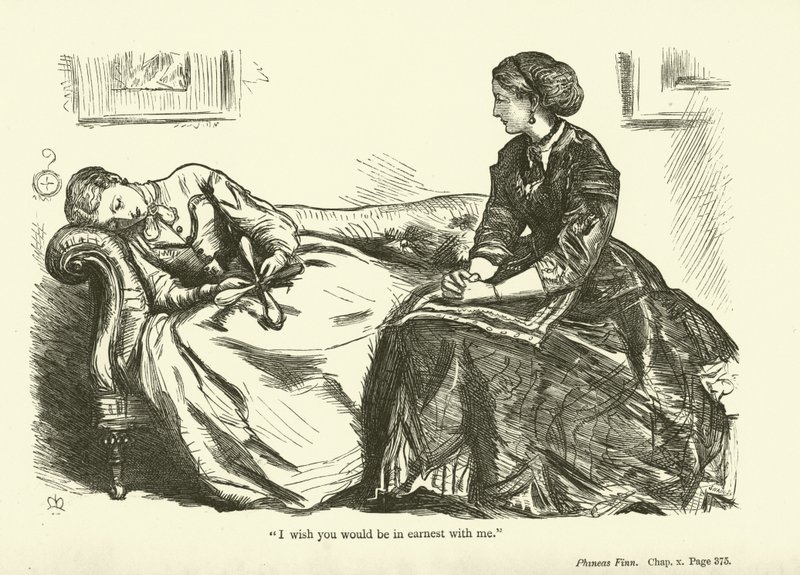 Illustration pour Phineas Finn par Anthony Trollope - John Everett Millais