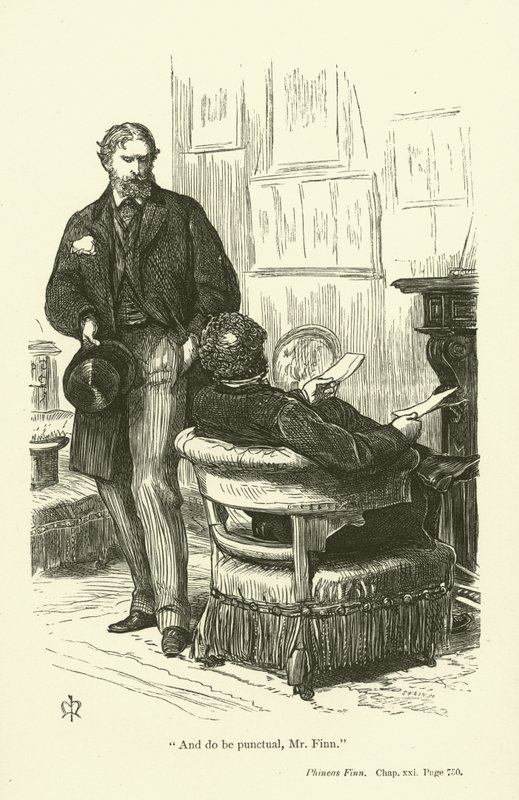 Illustration pour Phineas Finn par Anthony Trollope - John Everett Millais