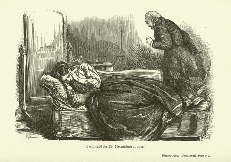 Illustration pour Phineas Finn par Anthony Trollope - John Everett Millais