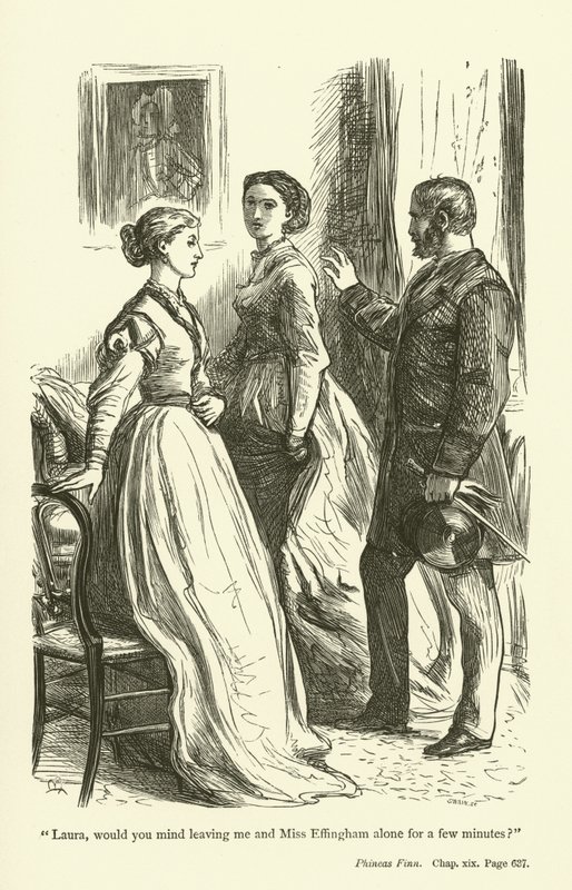 Illustration pour Phineas Finn par Anthony Trollope - John Everett Millais