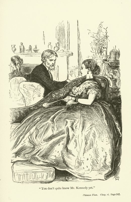 Illustration pour Phineas Finn par Anthony Trollope - John Everett Millais