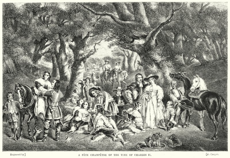 Une fête champêtre à l